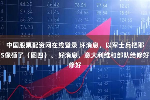 中国股票配资网在线登录 坏消息，以军士兵把耶S像砸了（图四）。 好消息，意大利维和部队给修好